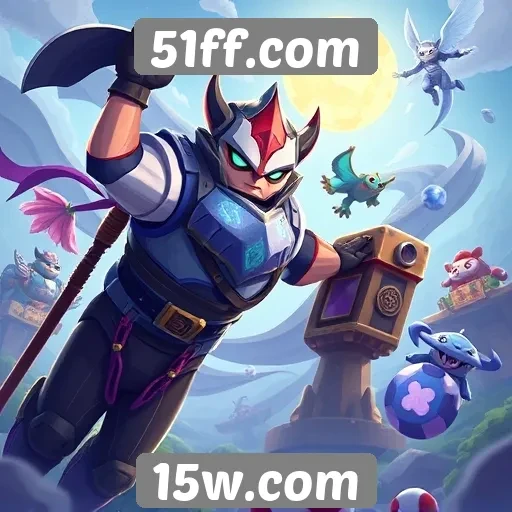 Variedade de jogos disponíveis no 51ff.com