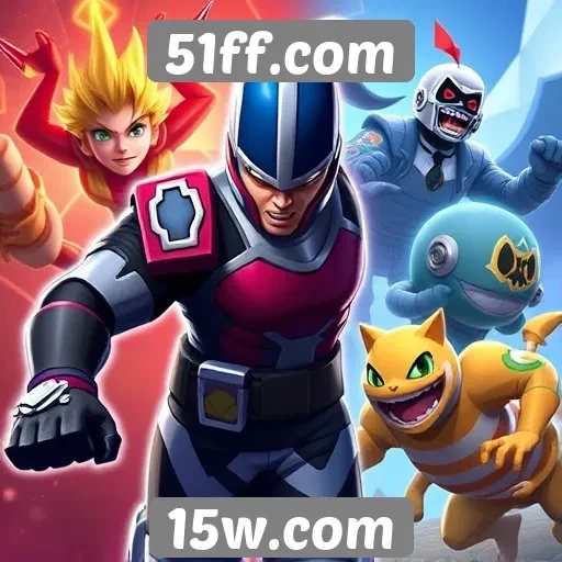 Desempenho de jogos populares no 51ff.com